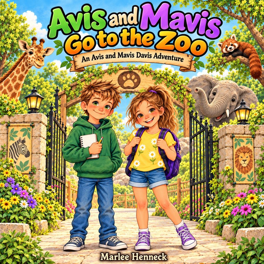 Cover of Avis and Mavis Go to the Zoo